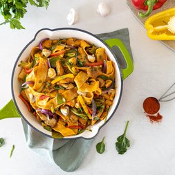 One Pot Stroganoff Pappardelle