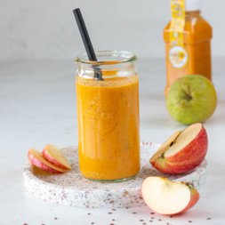 Apfel-Sanddorn-Smoothie